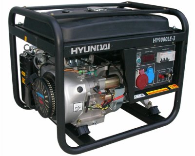 Бензиновый генератор Hyundai HY 9000LE-3